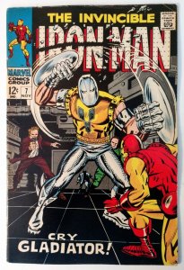Iron Man #7, Appearance Gladiator!