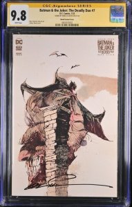 Batman & The Joker : The Deadly Duo (2023)  #7 ( CGC 9.8) Signed  Marc Silvestri