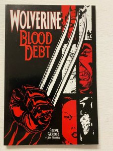 Wolverine Blood Debt TPB 4.0 VG water damage (2001) 