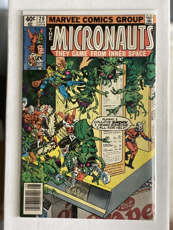 Micronauts #20 (1980)