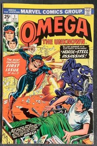 Omega the Unknown #1 (1976, Marvel) 1st Appearance of Omega. VF