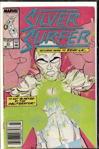 Silver Surfer #21 (1989) Silver Surfer
