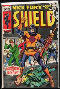 Nick Fury, Agent of SHIELD #15 (1969) Nick Fury [Key Issue]