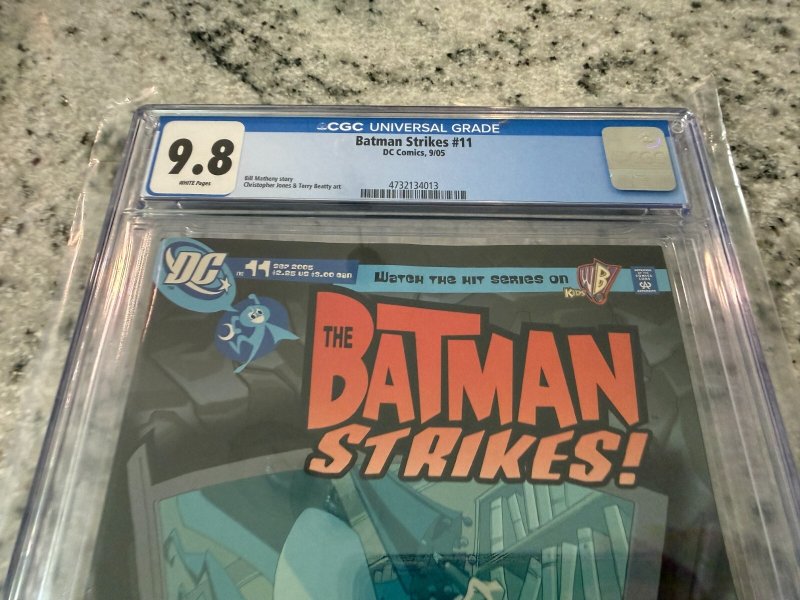 The Batman Strikes # 11 CGC Graded 9.8 DC Comic Book 1st Print 2005 Joker JH36