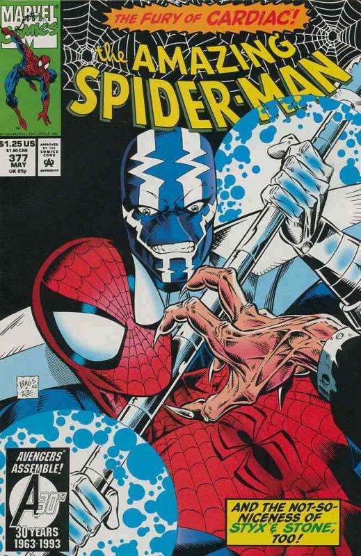 Amazing Spider-Man, The #377 VF; Marvel | save on shipping - details inside