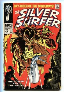 Silver Surfer #3 comic book 1968 silver age Marvel 1st Mephisto