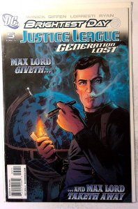 Justice League: Generation Lost #5 2011 DC Booster Gold Blue Beetle Ice Comic