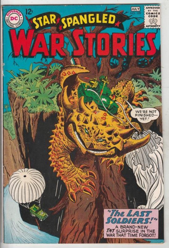 Star Spangled War Stories #109 (Jul-63) FN/VF+ High-Grade Dinosaur