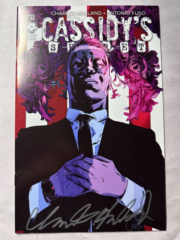 Cassidy’s Secret #2 (2021) Signed by Author Charles Holland