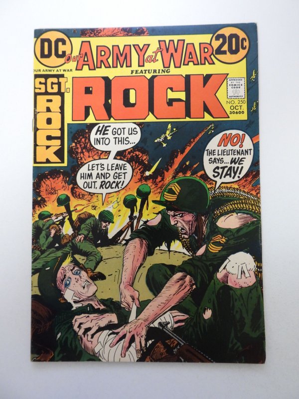 Our Army at War #250 (1972) VF condition