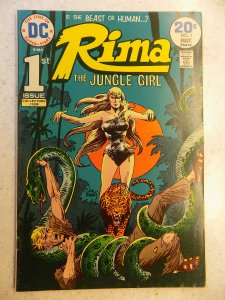 RIMA THE JUNGLE GIRL # 1 DC ACTION ADVENTURE KUBERT