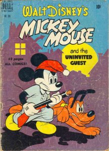 Four Color Comics (2nd Series) #286 GD ; Dell | low grade comic 1950 Mickey Mous