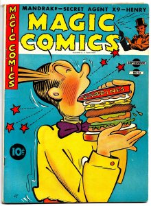 MAGIC COMICS #26 (Sept1941) 8.0 VF David McKay  MANDRAKE! POPEYE! LONE RANGER!