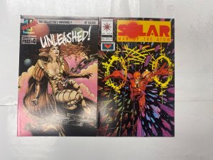 6 VALIANT comic books Union #2 3 Unleashed Solar Archer Armstrong Turok 13 KM34
