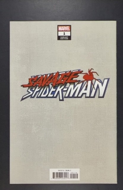 Savage Spider-Man #1 Wal-Mart Cover (2022)