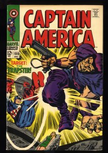 Captain America #108 FN/VF 7.0 Jack Kirby Art! Trapster Appearance!