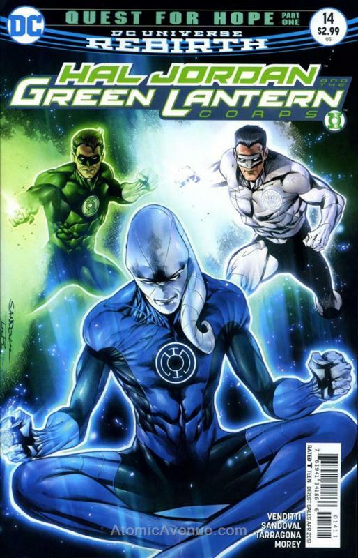 Hal Jordan & the Green Lantern Corps #14 VF/NM; DC | save on shipping - details