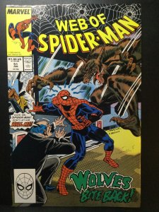 Web of Spider-Man #51 Direct Edition (1989)