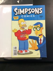 Simpsons Comics #203 (2013)