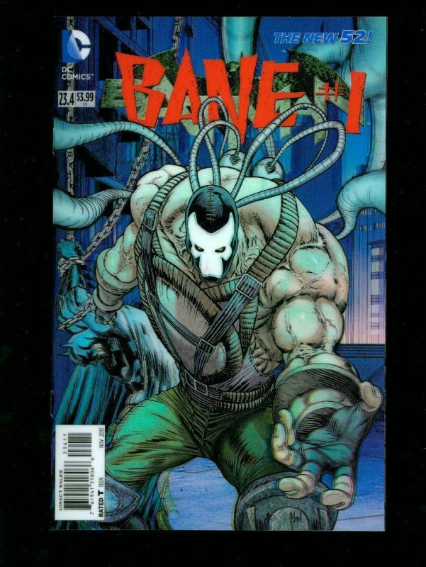 BATMAN COMICS #23.4 BANE 3-D VARIANT NEW 52 HIGH GRADE NM