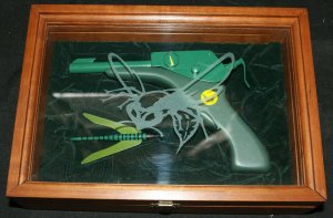 The Green Hornet Handmade Stinger in Wooden Display Case