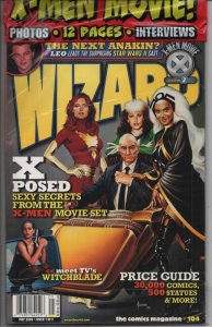 WIZARD #104 Magazine, NM, Storm Ms Marvel Sealed, 2000, with swag, X-Men