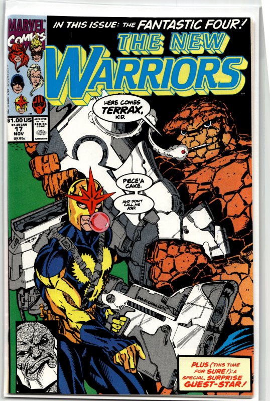 The New Warriors #17 (1991) New Warriors