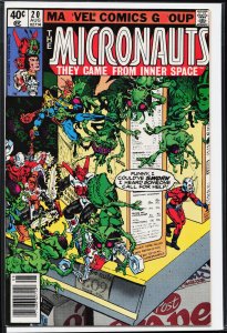Micronauts #20 (1980) Micronauts