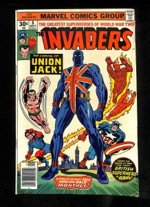 Invaders #8 1st Appearance Union Jack!