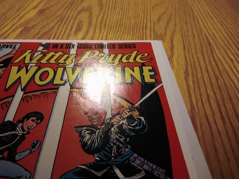 Kitty Pryde and Wolverine #5 Direct Edition (1985)