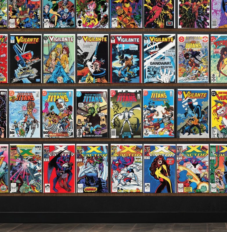 Huge Lot 150+ Comics with X-Factor, Vigilante, X-Men & More!