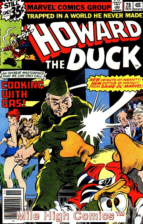 HOWARD THE DUCK (1976 Series)  #28 Fine Comics Book