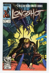 Longshot #3 (1985 v1) Art Adams 1st Mojo VF+