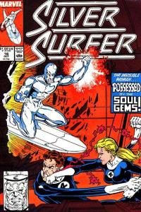 Silver Surfer (1987 series)  #16, VF+ (Stock photo)