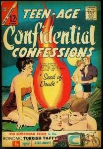 TEEN-AGE CONFIDENTIAL CONFESSIONS #20 1963-CHARLTON VG