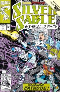 Silver Sable and the Wild Pack #7, VF+ (Stock photo)
