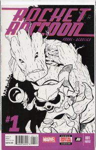 Rocket Raccoon #1 Fourth Print Cover (2014) Rocket Raccoon