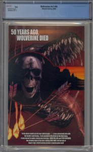 WOLVERINE V3 #66 CGC 9.6 OLD MAN LOGAN 017 