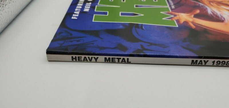 1998 HEAVY METAL MAGAZINE ORIGINAL VINTAGE May Vol #22  #2