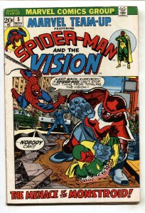 Marvel Team-Up #5 1972- Spider-man-VISION Bronze Age