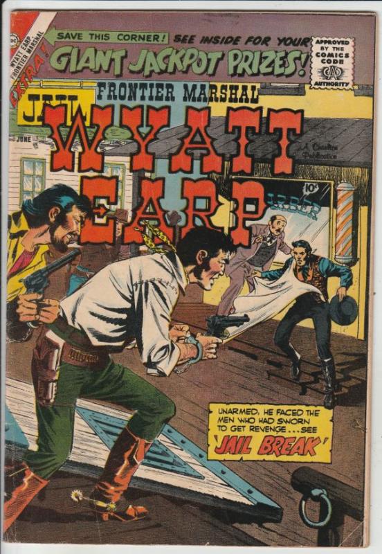 Wyatt Earp Frontier Marshal #25 (Jun-59) FN Mid-Grade Wyatt Earp