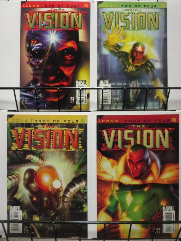 VISION  AVENGERS ICONS 1-4  complete story