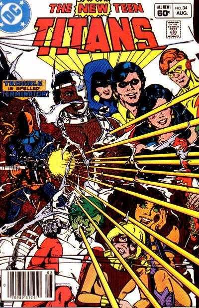 New Teen Titans (1980 series) #34, Fine+ (Stock photo)