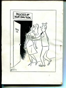 Army Laughs 10/1961-military cartoons, jokes, comic strips-Oriental cover-VG/FN