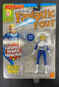 Marvel Super Heroes Fantastic Four Invisible Woman Sealed Action Figure Toy Biz