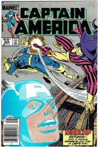 Captain America #309 Newsstand  NM-