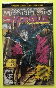 MORBIUS 1 MIDNIGHT SONS POLYBAGGED UNOPENED WITH POSTER MARVEL 1992