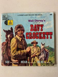 Disneyland Book and Record Set Davy Crockett 3.0 (1971)