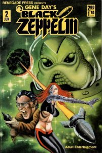 Black Zeppelin (Gene Day's ) #2 VG; Renegade | low grade comic - save on shippin