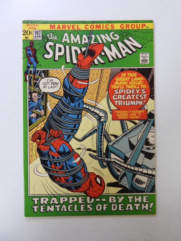 Amazing Spider-Man #107 VF+ condition